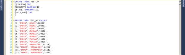 Windows Function - FIRST_VALUE And LAST_VALUE